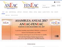Tablet Screenshot of aneac.com